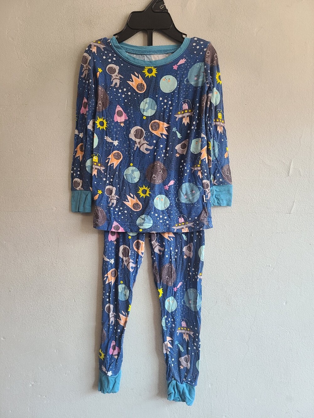Little Sleepies 18-24m Out of This World space 2piece long sleeve & pants PJ set